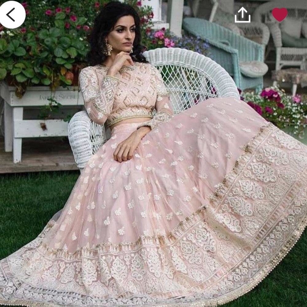 Rusty Pink Designer Lehenga Choli